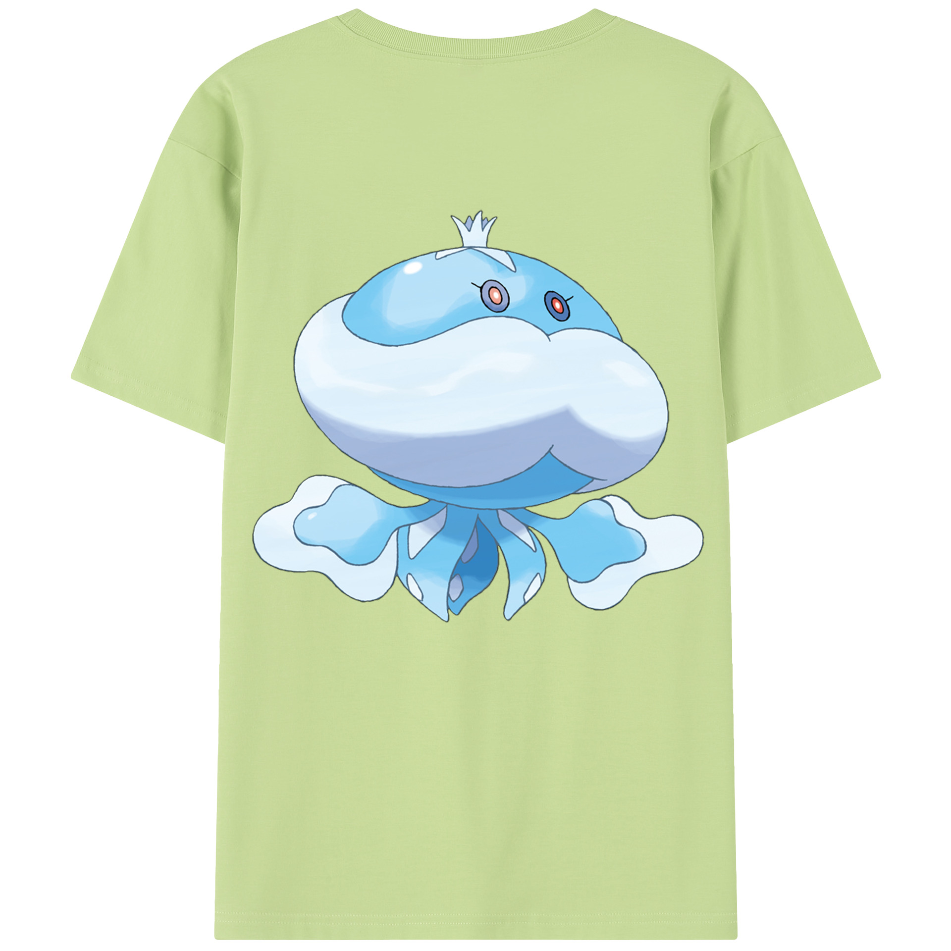 （画像用） ポケットモンスター Pokémon 綿100％半袖Tシャツ（背面プリント）
